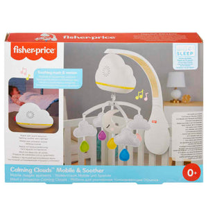 FISHER PRICE CALMING CLOUDS MOBILE AND SOOTHER