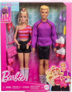 BARBIE & KEN ROLLER SKATING SET