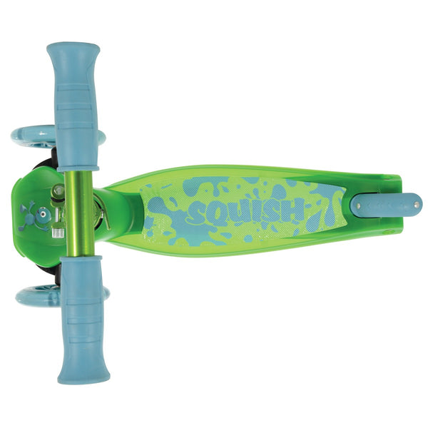 SQUISH MINI FLEX LED TILT SCOOTER - GREEN