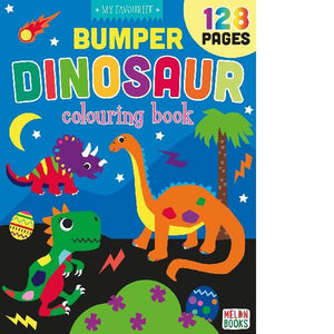 MY FAVOURITE BUMPER DINOSAUR COLOURING BOOK