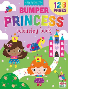 MY FAVOURITE BUMPER PRINCESS COLOURING BOOK