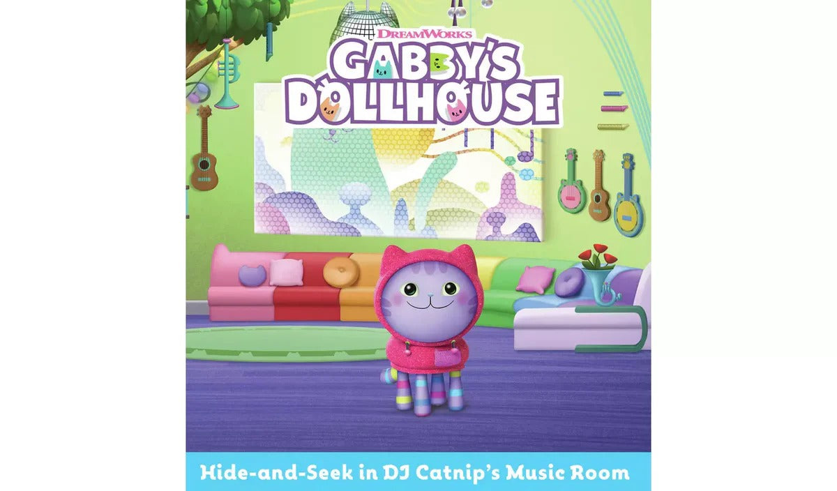 GABBY'S DOLLHOUSE HIDE-AND-SEEK IN DJ CATNIP'S MUSIC ROOM