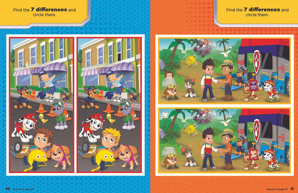 PAW PATROL - SPOT THE DIFFERENCE