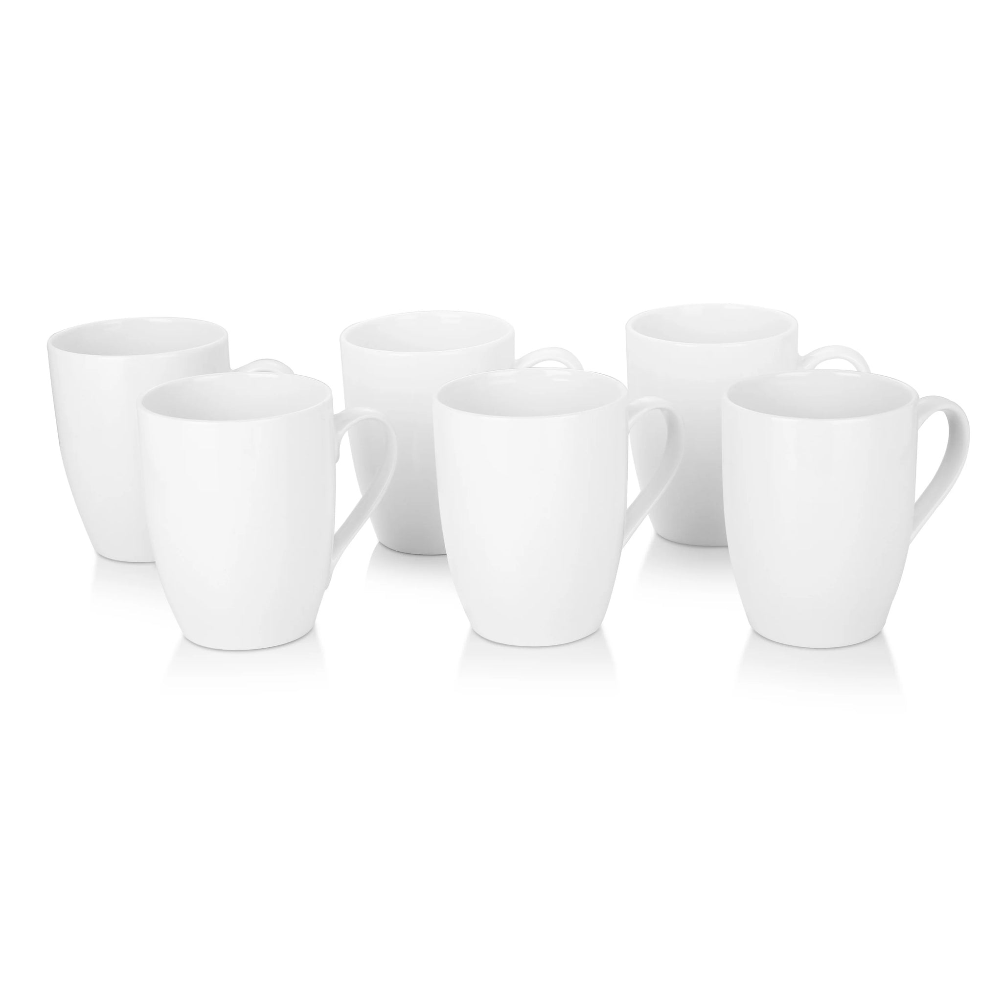 NEWBRIDGE SILVERWARE WHITEWARE 6 PIECE MUG SET