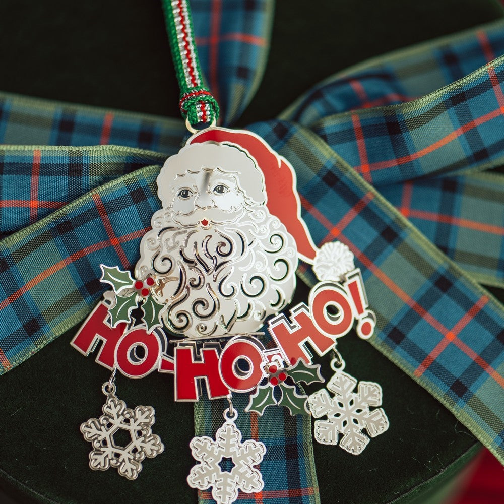 Santa Ho Ho Ho Christmas Tree Decoration