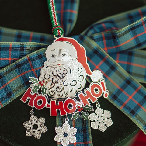 Santa Ho Ho Ho Christmas Tree Decoration