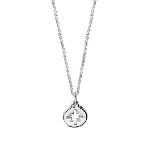 NEWBRIDGE SILVERWARE SILVER COSMIC PENDANT