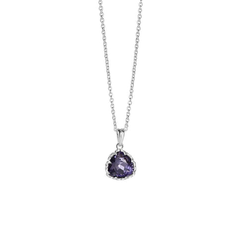 NEWBRIDGE SILVERWARE TANZANITE PENDANT