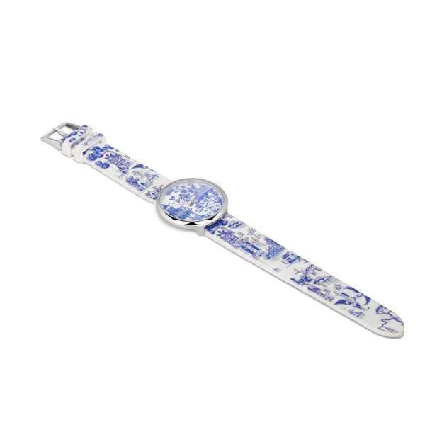 NEWBRIDGE SILVERWARE WILLOW PATTERN LADIES WATCH