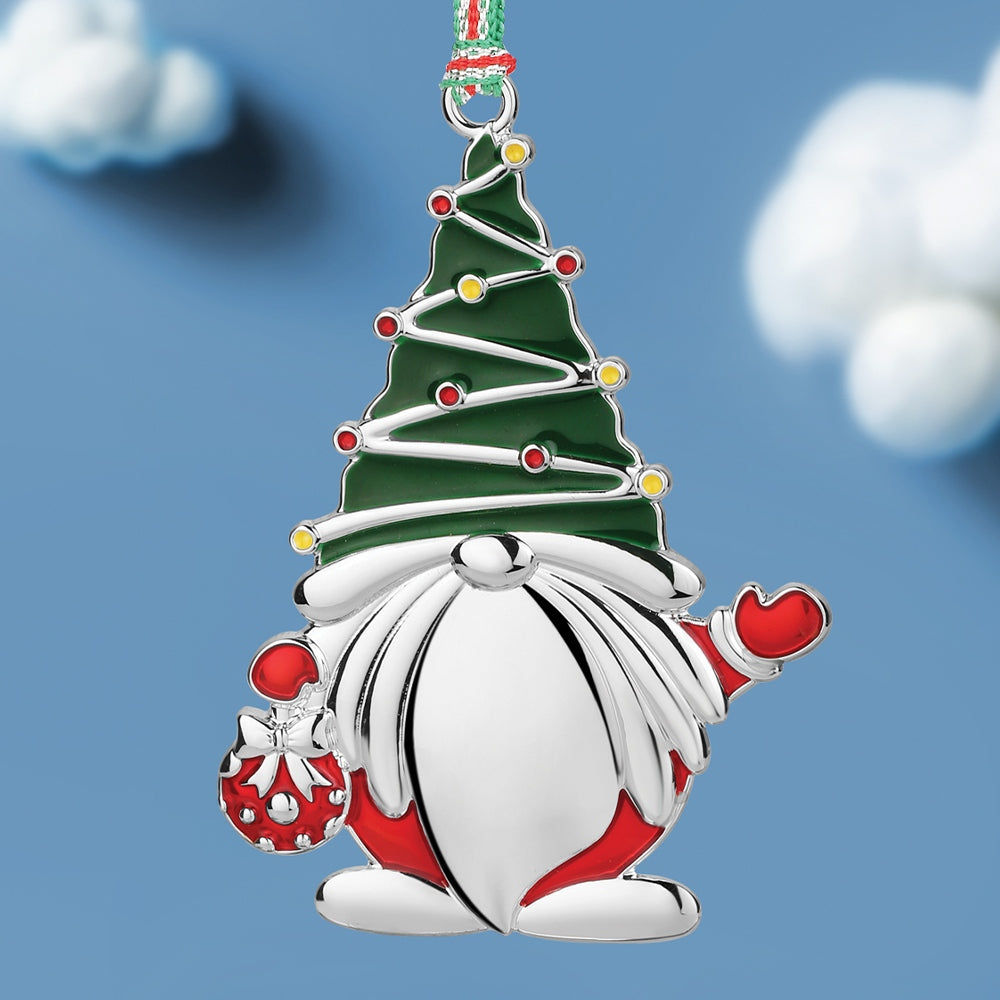 Gonk with Green Hat Xmas Tree Decoration