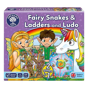 FAIRY SNAKES & LADDERS AND LUDO