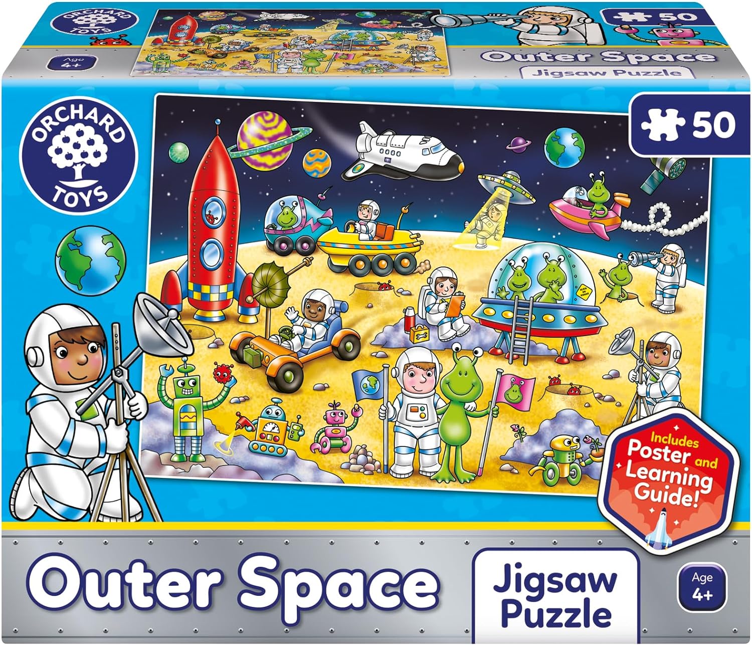 OUTER SPACE 50 PIECE JIGSAW PUZZLE