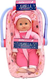 DOLLSWORLD ATLANTIC ISABELLA IN CAR SEAT