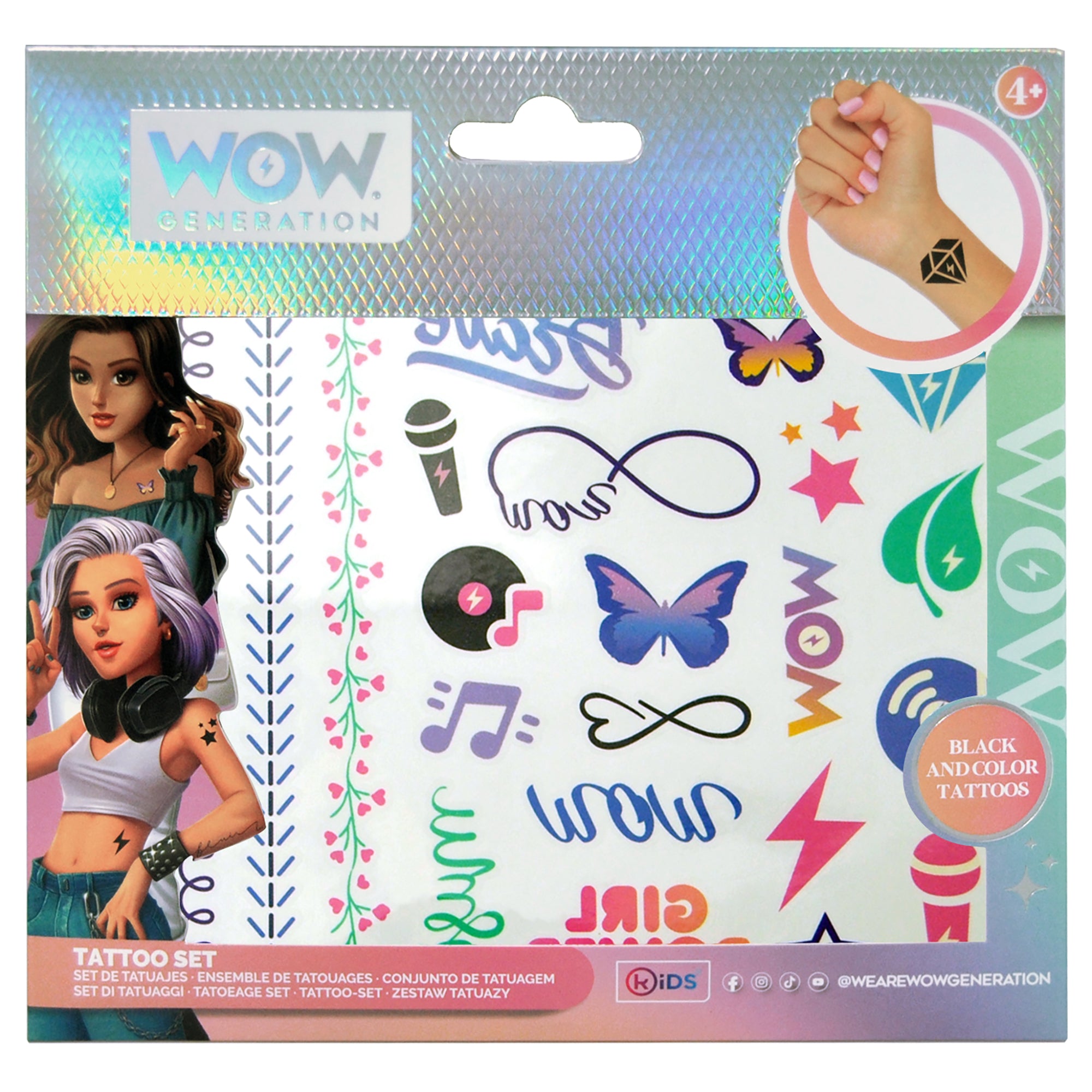 WOW GENERATION TATTOO SET