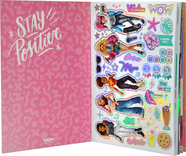 WOW GENERATION HOLOGRAPHIC STICKER BOOK