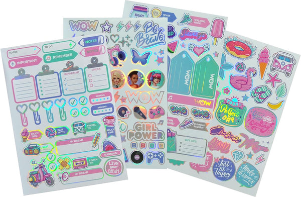 WOW GENERATION HOLOGRAPHIC STICKER BOOK