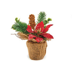 18CM POINSETTIA ARRANGEMENT