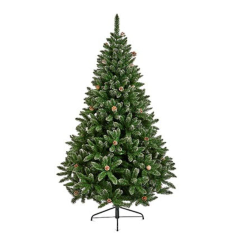 1.8M ROCKY MOUNTAIN SNOW TIPPED CONES CHRISTMAS TREE