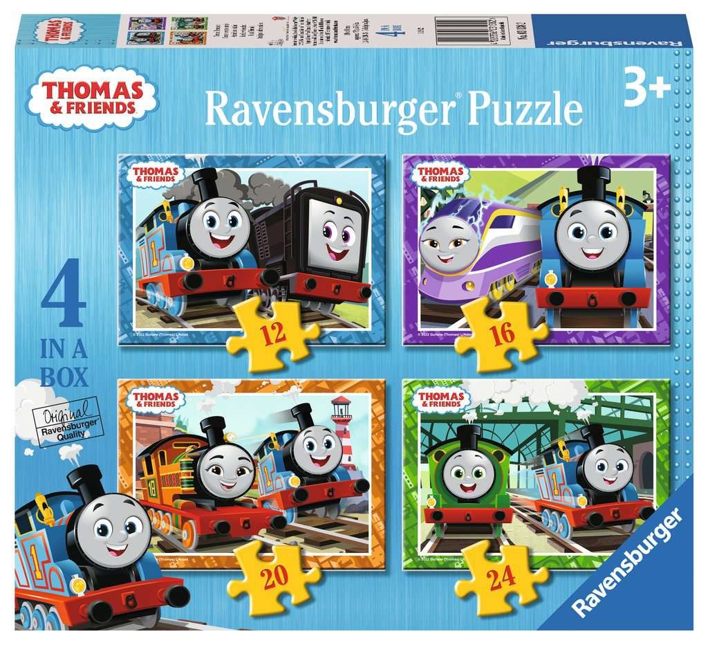 THOMAS & FRIENDS 4 IN A BOX PUZZLE PUZZLE