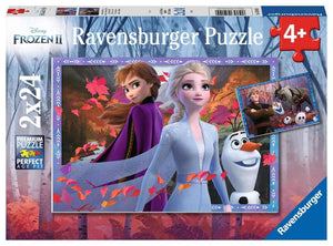 FROZEN 2 - 2 X 24 PIECE PUZZLES