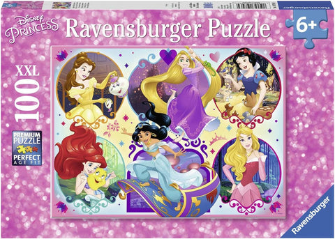 DISNEY PRINCESS XXL 100PCE PUZZLE BE STRONG BE YOU