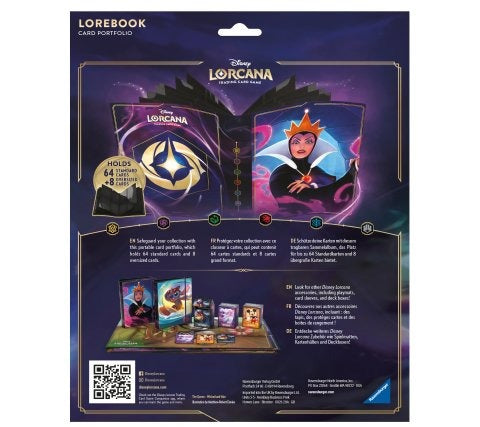 DISNEY LORCANA LOREBOOK - THE QUEEN