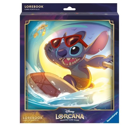 DISNEY LORCANA LOREBOOK CARD PORTFOLIO - STITCH