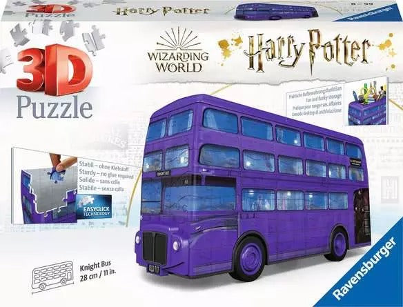 HP KNIGHT BUS 216 PCE 3D PUZZLE