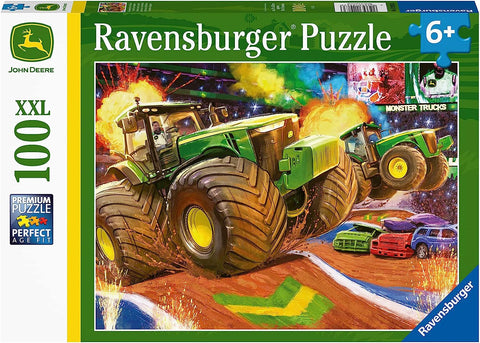 JOHN DEERE BIG WHEELS XXL PUZZLE 100PCE