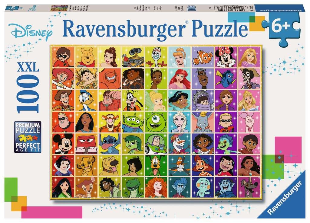 DISNEY MULTI CHARACTER 100 XXL PUZZLE