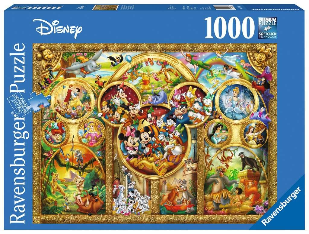 THE BEST DISNEY THEMES 1000 PIECE PUZZLE