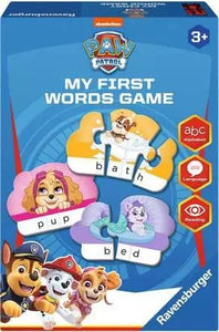 PAW PATROL MY FIRST WORDS GAME