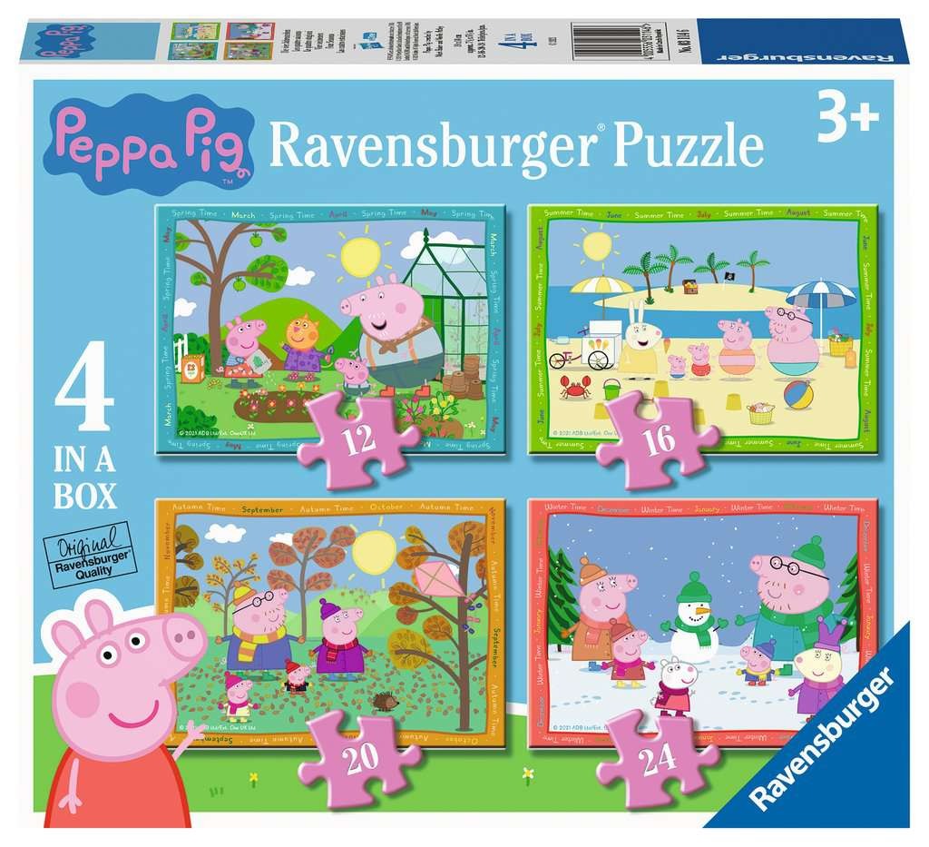 PEPPA PIG FOUR SEASONS, 4 IN A BOX