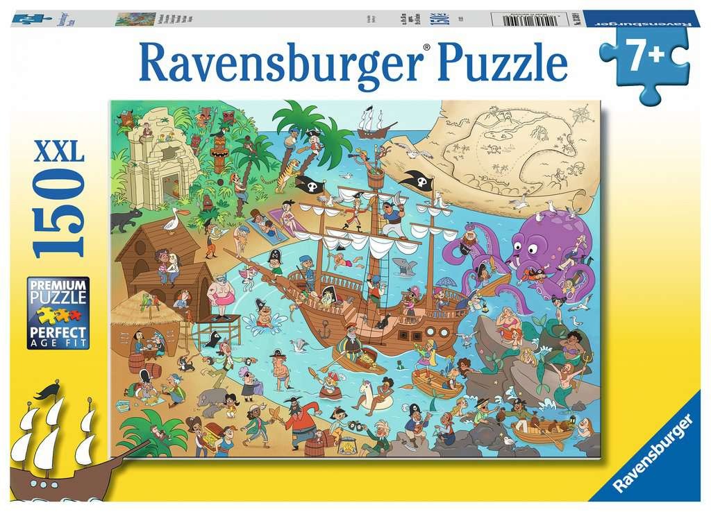 150 PIECE  XXL JIGSAW - PIRATE ISLAND