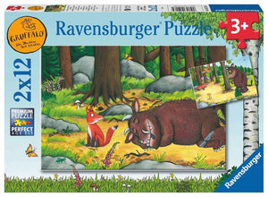 THE GRUFFALO 2 X 12 PIECE PUZZLES