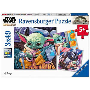 MANDALORIAN 3 X PUZZLE 49 PIECE