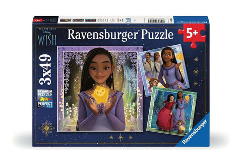 DISNEY WISH - 3 X 49 PIECE PUZZLES