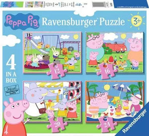 PEPPA PIG FUN DAY OUT PUZZLE, 4 IN A BOX