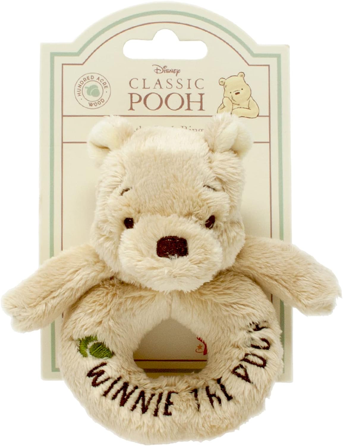 CLASSIC POOH ALWAYS & FOREVER RING RATTLE