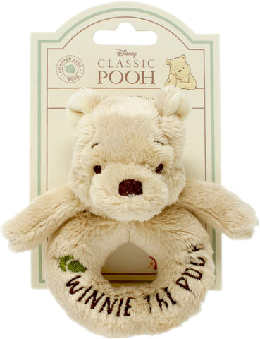 CLASSIC POOH ALWAYS & FOREVER RING RATTLE