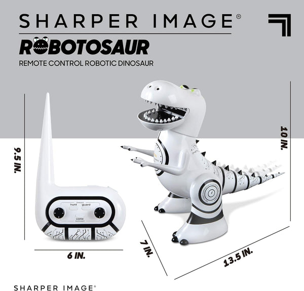 SHARPER IMAGE REMOTE CONTROL ROBOTIC ROBOTOSAUR TRAINABLE