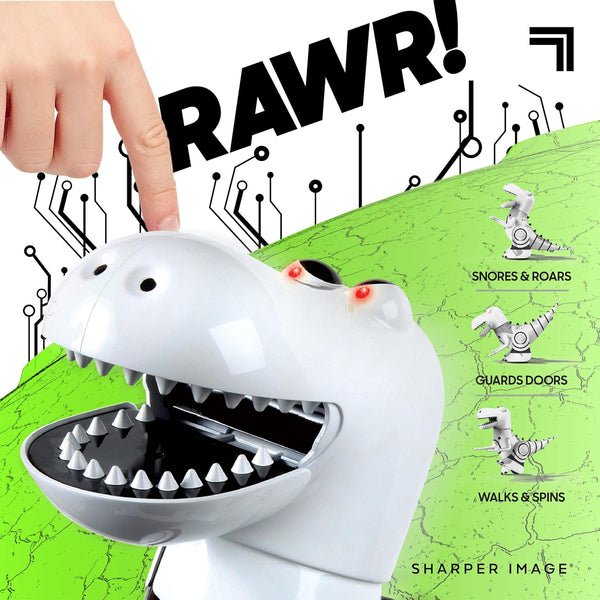 SHARPER IMAGE REMOTE CONTROL ROBOTIC ROBOTOSAUR TRAINABLE