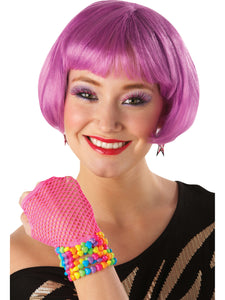 BOBBED PINK WIG