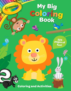 CRAYOLA MY BIG COLORING BOOK