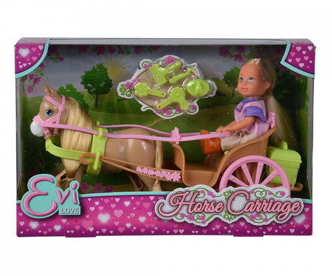 Evi Love Horse, Carriage & Doll Playset