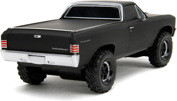 1:24 FAST & FURIOUS REMOTE CONTROL EL CAMINO BLACK (FAST X)