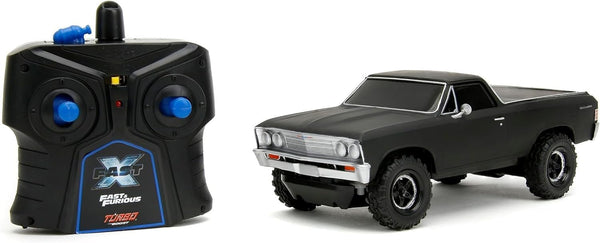 1:24 FAST & FURIOUS REMOTE CONTROL EL CAMINO BLACK (FAST X)