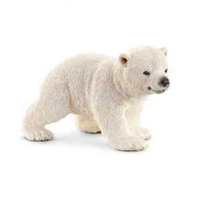 SCHLEICH POLAR BEAR CUB, WALKING