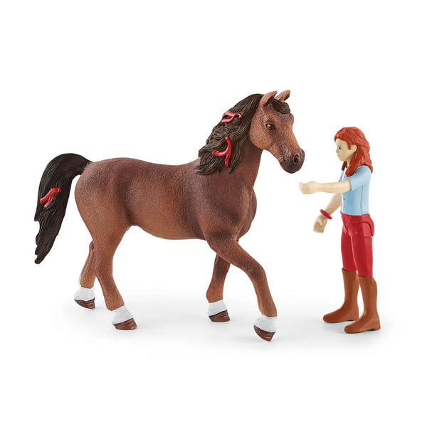 SCHLEICH HORSE CLUB: HANNAH & CAYENNE