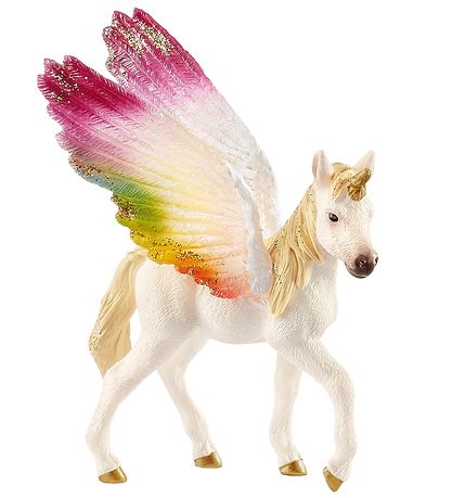 Winged Rainbow Unicorn Foal